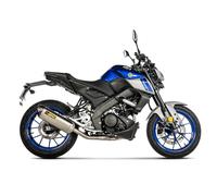 Akrapovic Racing Line Yamaha Mt-125 Abs 2025-2023 S-y125r11-hzt Not Homologated Full Line System Argenté Homologated