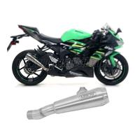 Arrow Pro-race Nichrom Kawasaki Zx-6r 636 ´19-20 Not Homologated Muffler Argenté Not Homologated