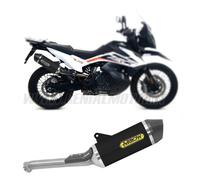Arrow Silencieux Non Homologué Race-tech Aluminium Dark With Carbon End Cap Ktm 790 Adventure ´19-20