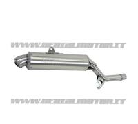 Arrow Paris-dakar Replica Honda Xrv 750 Africa Twin ´90-92 Not Homologated Muffler Argenté Not Homologated