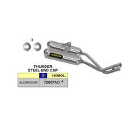 Pot D'Échappement ARROW Slip-On Thunder Aluminium pour Honda 650 Fmx 2005-2008