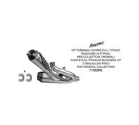 ARROW WORKS FULL TITANIUM SILENCERS RACING KIT POUR STREETFIGHTER V4 2020-2024