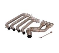 Pot D'échappement Compatible Avec CB650R Pour CBR650F 2014-2020 Système D'échappement De Moto Modification Du Silencieux De Liaison Avant, Accessoires De Moto Amovibles