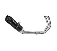 Echappament Complet MIVV GP Carbone embout carbone Haute Yamaha Mt-07 2021 2024