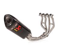 POT D'ÉCHAPPEMENT COMPLET AKRAPOVIC CARBONE RACING POUR KAWASAKI NINJA ZX-25RR