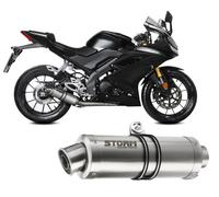 Echappement Complet Storm By Mivv Gp Acier YAMAHA YZF R125 2019 > 2022
