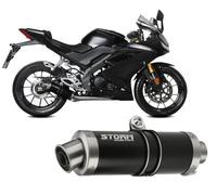 Pot D'Echappement Complet Storm Mivv Gp Black Noir YAMAHA YZF R125 2019 2024