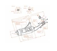 Sito Plus Dispositifs D'Échappement STORM/TYPHOON/NRG 50 94-