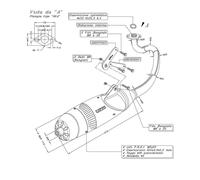 Pot D'Echappement Complete Leovince Touring Acier Yamaha Bw S 100 1999 > 2001