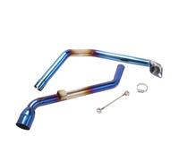 Pot D'échappement De Moto Compatible Avec Yamaha Pour FZS150 Tuyau D'échappement Avant Central Pour Silencieux Pour Escape Moto Tube De 51 Mm