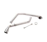 Pot D'échappement De Moto Compatible Avec Yamaha Pour FZS150 Tuyau D'échappement Avant Central Pour Silencieux Pour Escape Moto Tube De 51 Mm