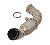 Pot D'échappement De Moto Pot D'échappement À Enfiler pour Moto pour 800MT CF 800-5A 2021-2022, Accessoire De Remplacement pour Tube Intermédiaire Et Silencieux pour Escape