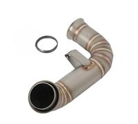 Pot D'échappement De Moto Pot D'échappement À Enfiler pour Moto pour 800MT CF 800-5A 2021-2022, Accessoire De Remplacement pour Tube Intermédiaire Et Silencieux pour Escape