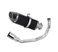 Pot D'échappement De Moto Pot D'échappement De Moto pour Escape Connect Link Tube Mid Pipe pour Motos pour GY6 125 150 125CC 150CC Pièce De Rechange