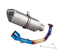 Pot D'échappement De Moto Pot D'échappement pour Moto pour Escape Connect Link Tube Mid Pipe pour Motos pour GY6 125 150 125cc 150CC Accessoires