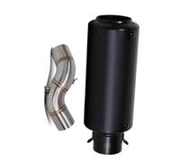 Pot D'échappement De Moto Slip on Line Project avec Tube Adaptateur Liaison Centrale pour Kawasaki Z900 2017 2018 2019 2020 2021 2022 2023 2024