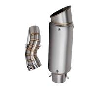 Pot D'échappement De Moto Slip on Line Project avec Tube Adaptateur Liaison Centrale pour Kawasaki Z900 2017 2018 2019 2020 2021 2022 2023 2024