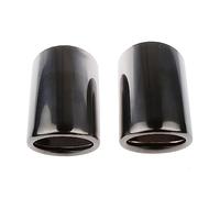 Pot d'échappement de voiture Pour A4 Q5 Q3 A3 Voiture Métal Échappement pour Arrière Queue pour Embout De Tuyau D'échappement Silencieux Protecteur Couverture Garniture 2 pièces 2009~2016