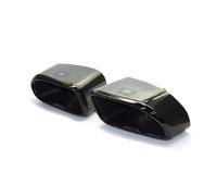 Pot d'échappement de voiture Pour BMW G01 1 paire d'embouts d'échappement de voiture en acier inoxydable embout de silencieux d'échappement pour tuyau d'échappement carré(1)