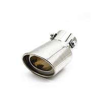 Pot d'échappement de voiture Universel pour échappement pour arrière de voiture pour Citroën C2 C4 pour tuyau d'échappement silencieux queue gorge pour embout(1)