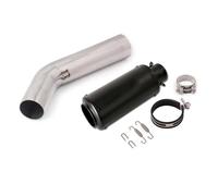 Pot d'échappement Embouts D'échappement pour Moto pour Suzuki GSXR 600 750 2006 2007 K6 K7, Silencieux Central 51 Mm, Amovible(Nero)