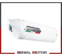 Gpr Exhaust Systems Albus Evo4 Loncin Ds2 Lx300gy 22-23 Ref:e5.lon.1.cat.albe4 Homologated Slip On Muffler Blanc Homologated
