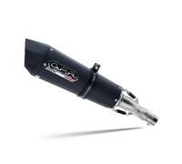 Gpr Exhaust Systems Gp Evo4 Black Titanium Cf Moto 700 Mt 2023-2024 E5 Conical Homologated Slip On Muffler Argenté Homologated