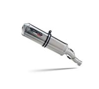 Gpr Exclusive Satinox Royal Enfield Guerrilla 450 24-25 Homologated Slip On Muffler Argenté Homologated
