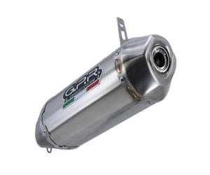 Pot d'échappement GPR compatible avec Can Am Outlander 1000 MAX XMR XTP 2012-2023, PENTACROSS INOX, pot d'échappement homologué, silencieux avec db killer amovible et raccord spécifique