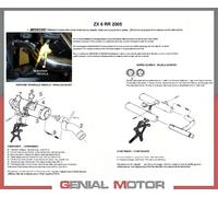 Pot d'Echappement GPR DEEPTONE INOX Approuvé KAWASAKI ZX-6R - ZX 636 A 2005 2006