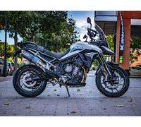 Pot D'echappement GPR Dual Poppy Approuvé Triumph Tiger 850 2023 2024