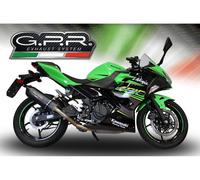 Gpr Exhaust Systems Furore Evo4 Nero Kawasaki Ninja 400 23-24 Ref:e5.k.174.fne5 Homologated Slip On Muffler Doré Homologated