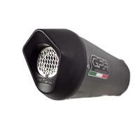 Gpr Exhaust Systems Furore Evo4 Poppy Ducati Monster 1200 S/r 17-20 Ref:e4.d.128.cat.fupo Homologated Oval Muffler Noir Homologated