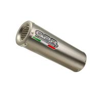 Gpr Exhaust Systems M3 Natural Ducati Scrambler 800 21-22 Titanium Homologated Slip On Muffler Argenté Homologated