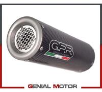 Gpr Exhaust Systems M3 Poppy Moto Guzzi V85 Tt E5 19-20 Not Homologated Muffler Argenté Not Homologated