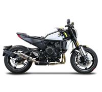 Gpr Exhaust Systems M3 Natural Cf Moto 700 Cl-x Heritage 22-24 Ref:e5.cf.12.m3.tn Titanium Homologated Slip On Muffler Doré Homologated