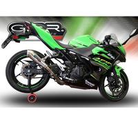 Echappement GPR homologue acier satine Powercone Evo Kawasaki Z400 2023-2024