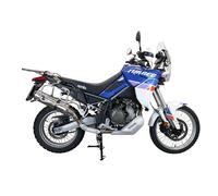 Gpr Exhaust Systems Satinox Aprilia Tuareg 660 21-23 Ref:e5.a.77.sat Stainless Steel Homologated Slip On Muffler Doré Homologated