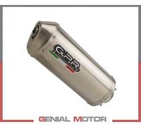 Pot d'Echappement GPR SATINOX Approuvé HONDA TRANSALP XL 650 2000 > 2006