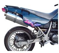 Gpr Exhaust Systems Trioval Kawasaki Klx 650 93-95 Ref:k.184.tri Stainless Steel Homologated Oval Muffler Argenté Homologated