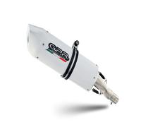 Gpr Exhaust Systems Albus Evo4 Honda Cb500 X 2019-2024 E5 Oval Homologated Slip On Muffler Argenté Homologated