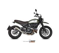 Pot d'échappement inox MIVV Ghibli pour Ducati Scrambler 800 2015 - 2020 NEUF...