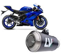 15215C - Silencieux d'échappement LeoVince LV-10 Carbone YAMAHA YZF-R6 (06-21)