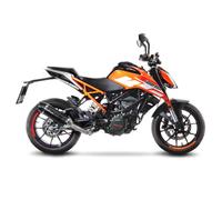Leovince One Evo Ktm 14186e Not Homologated Slip On Muffler Noir Not Homologated