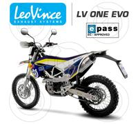 Pot D'echappement Leovince Lv One Evo Husqvarna 701 Enduro Euro 4 2017-2019