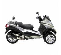 Pot D'Echappement Leovince Noir Inox Piaggio Mp3 500/Business/Lt/Sport 2011 2016