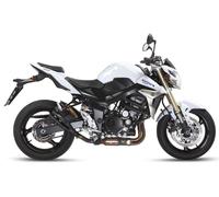 S.037.SDGB - Silencieux Echappement Mivv DOUBLE GUN BLACK SUZUKI GSR 750 (11>16)
