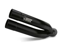 Pot d'échappement Mivv SLIP-ON DOUBLE GUN NOIR STANDARD Compatible avec KAWASAKI Z900 2020 > 2021 Euro4 > Euro5