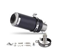 Pot D'échappement Modifié 51 Mm/60 Mm pour Moto, Modèle GP-Project, avec DB Killer, Compatible pour R6, R15, R3, MT07, ZX6R, Z800, Z900, MT09, Ninja 400 Et Z400(D with Sticker 60MM)