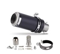 Pot D'échappement Modifié 51 Mm/60 Mm pour Moto, Modèle GP-Project, avec DB Killer, Compatible pour R6, R15, R3, MT07, ZX6R, Z800, Z900, MT09, Ninja 400 Et Z400(C with Sticker 51MM)